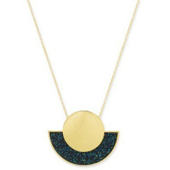 Jewelry - Thalia Sodi Gold-Tone Glitter Geometric Pendant Necklace